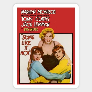 SOME LIKE IT HOT Movie Poster Sticker